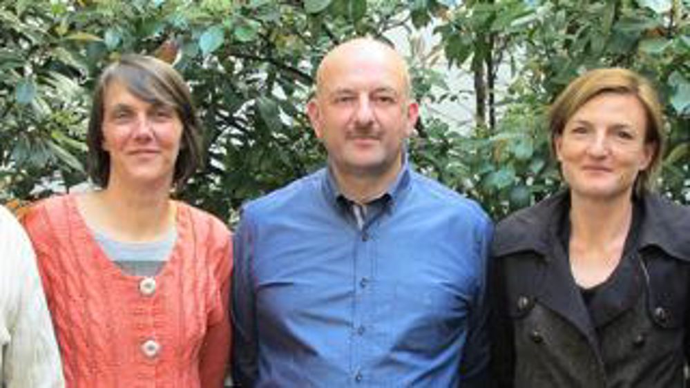 Le 6 avril à la  première assemblée générale de Sunlait. De g. à dr., le président Denis Berranger, les responsables communication et lobbying Marie-Laure Bechepois et Serge Rolland, la secrétaire Magali Catinel, et le vice-président Vincent Leblond. c. hue